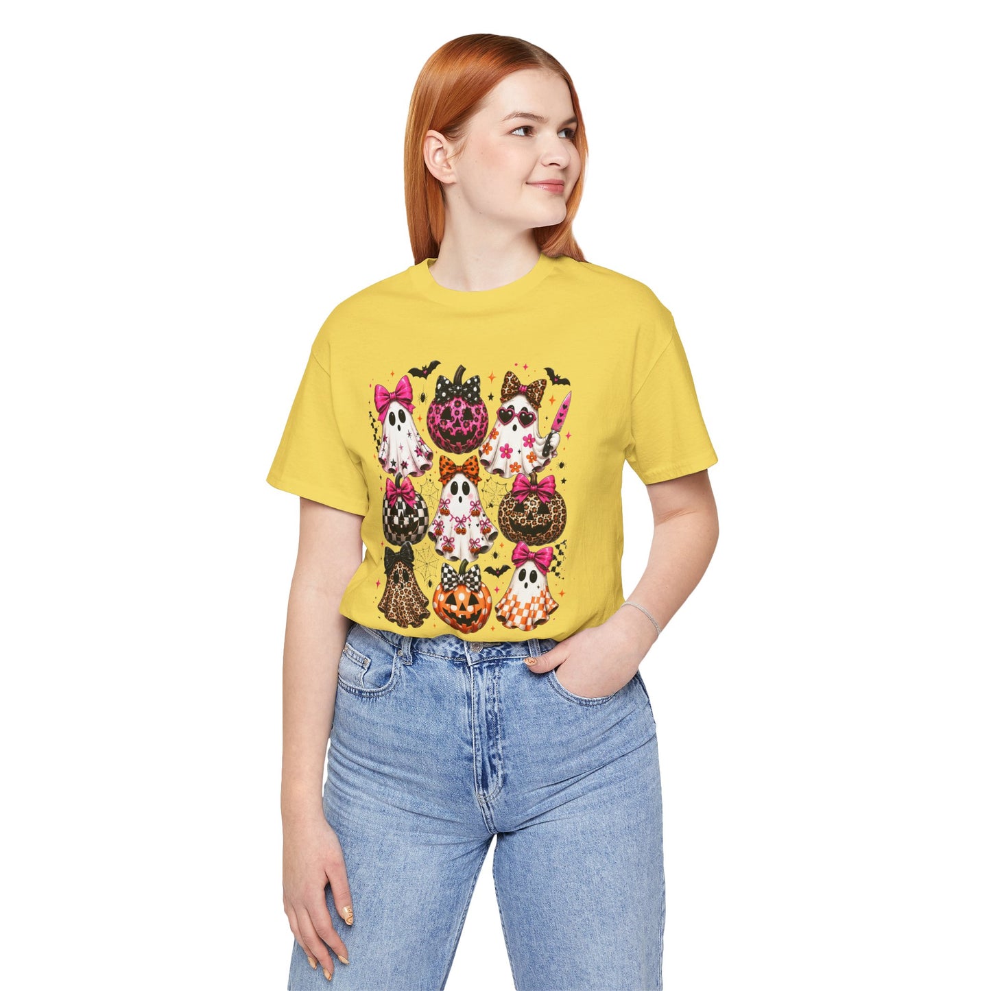 Halloween Kitty Pumpkins Tee
