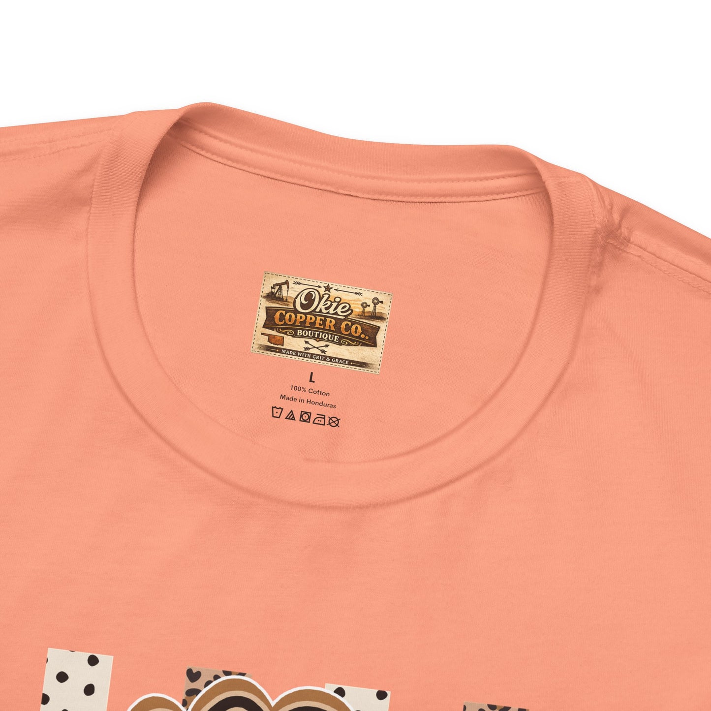 Teacher Monogram Tee — Number 1 Checkered Design