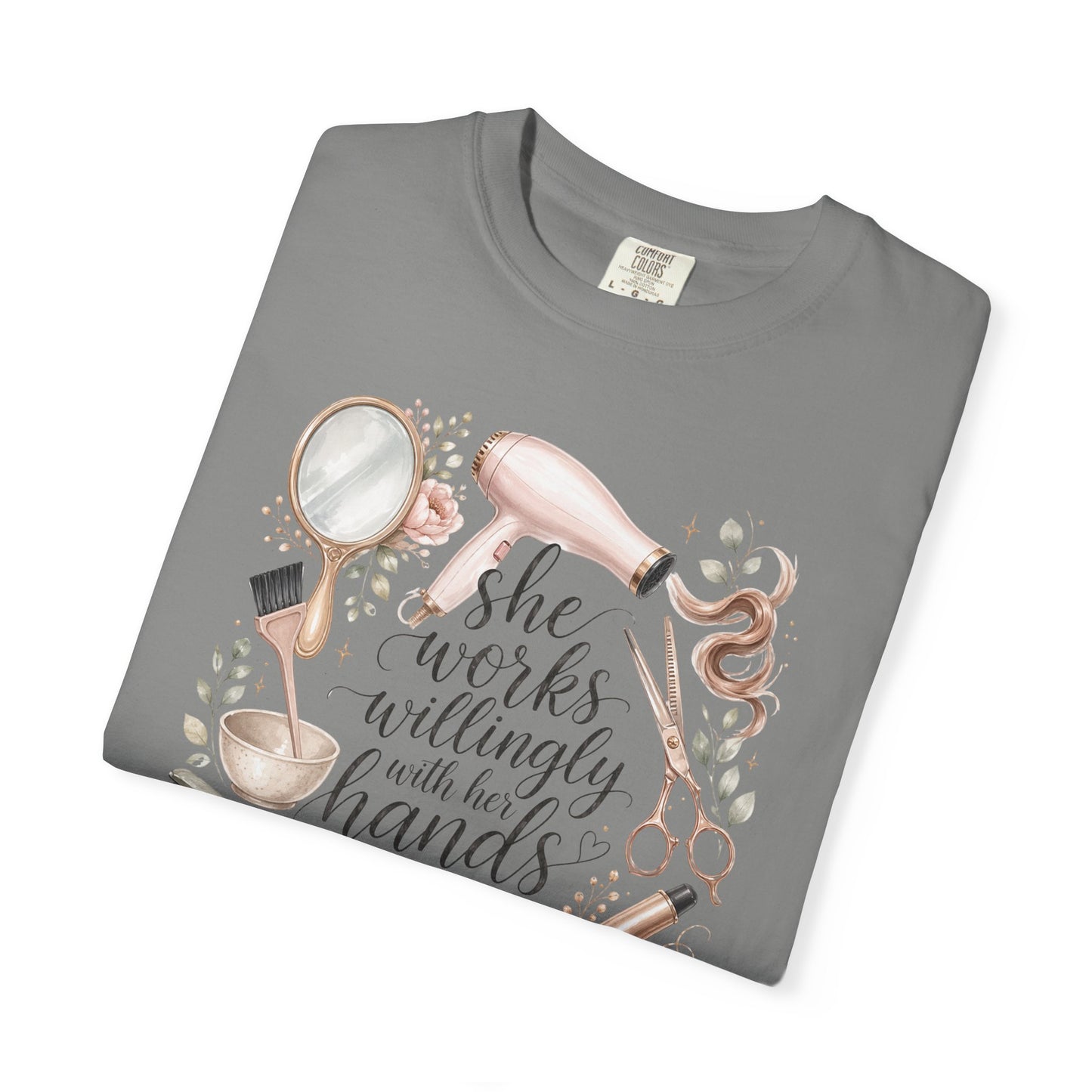 She Works Willingly with Her Hands – Women’s Baking T-Shirt
