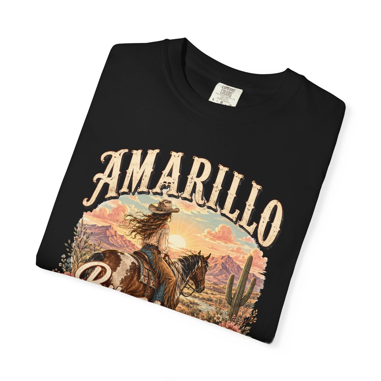 Amarillo By Morning Cowboy T-Shirt — Western Rodeo Graphic Tee