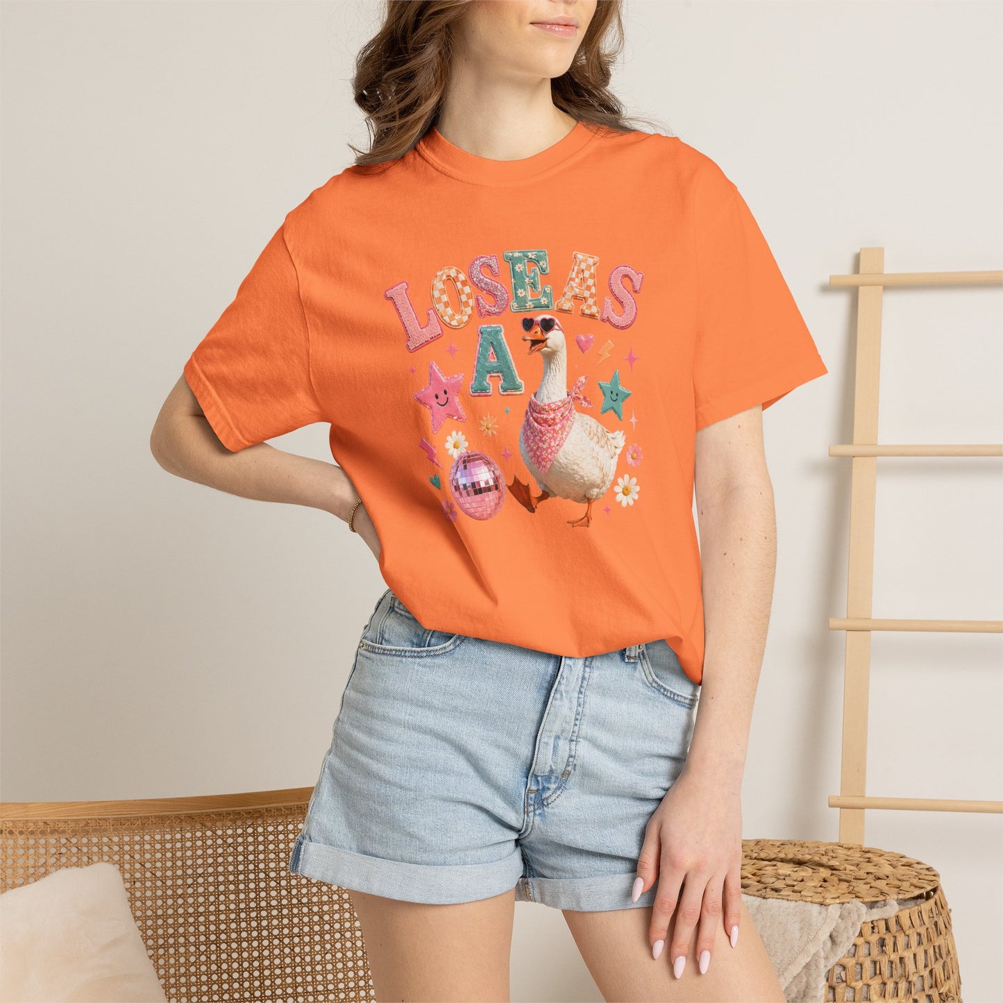 Lose As A Goose T-Shirt — Cute Retro Duck Graphic Tee