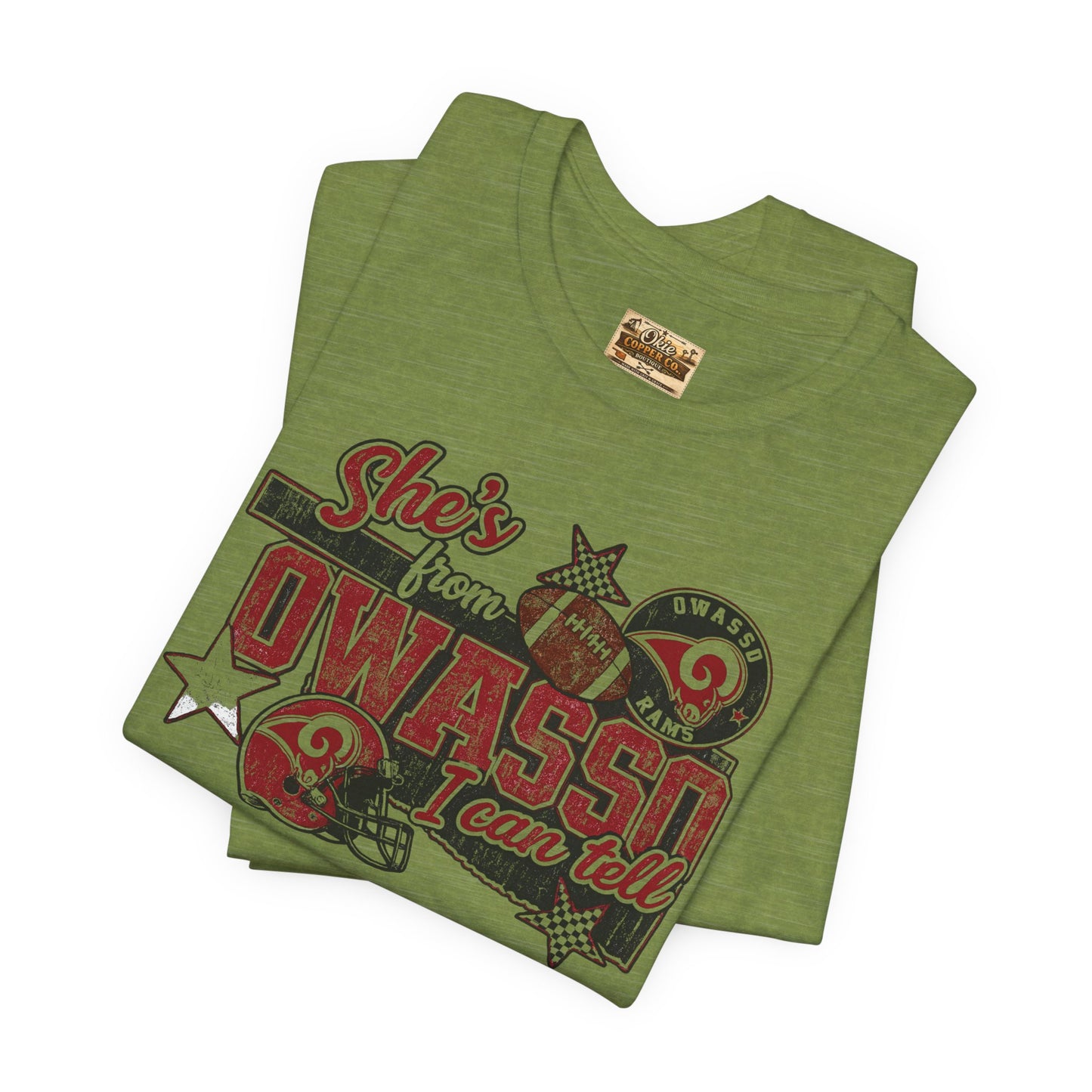 Owasso Pride T-Shirt – "She's from Owasso I can tell" Graphic Tee