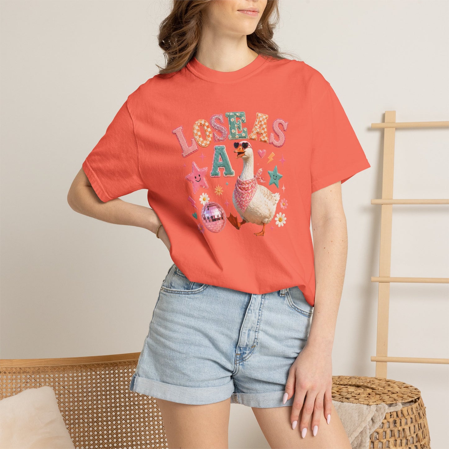 Lose As A Goose T-Shirt — Cute Retro Duck Graphic Tee
