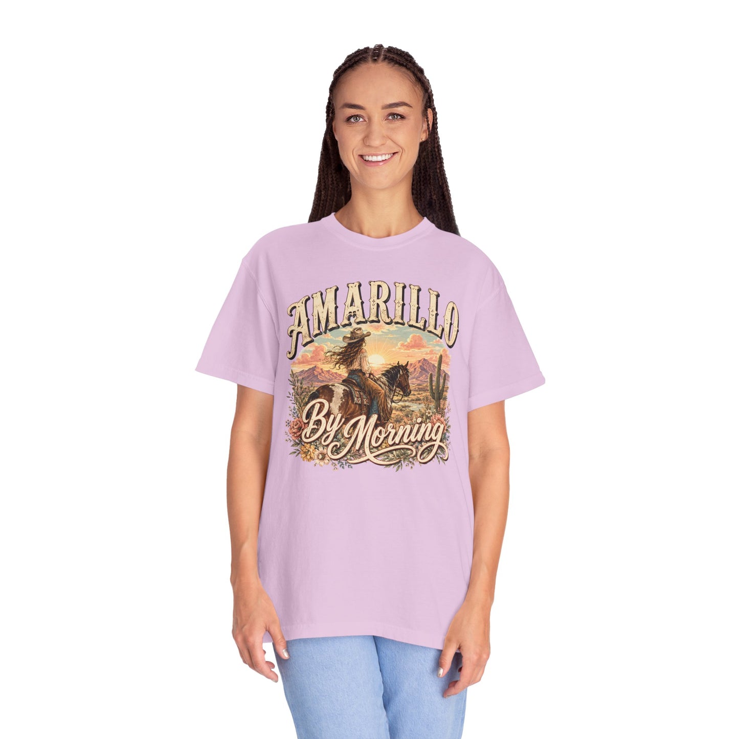 Amarillo By Morning Cowboy T-Shirt — Western Rodeo Graphic Tee