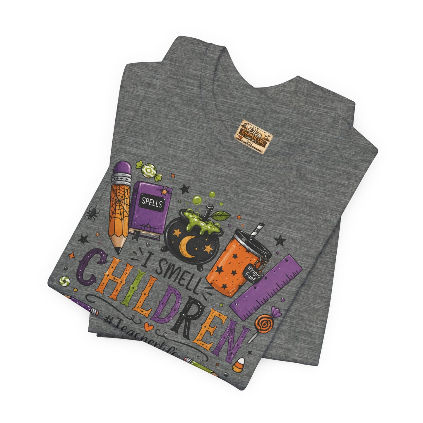 I Smell Children Halloween Teacher T-Shirt