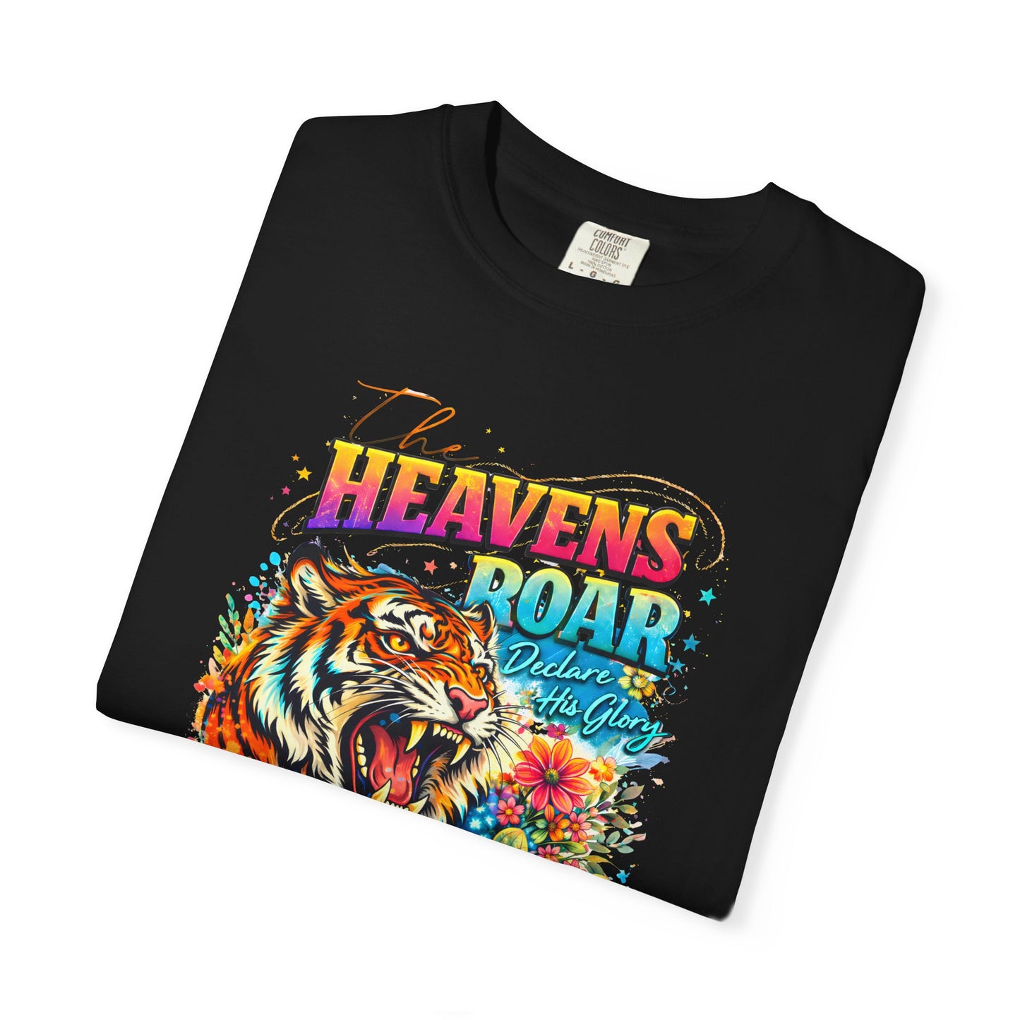 Heaven's Roar Tiger Graphic T-Shirt