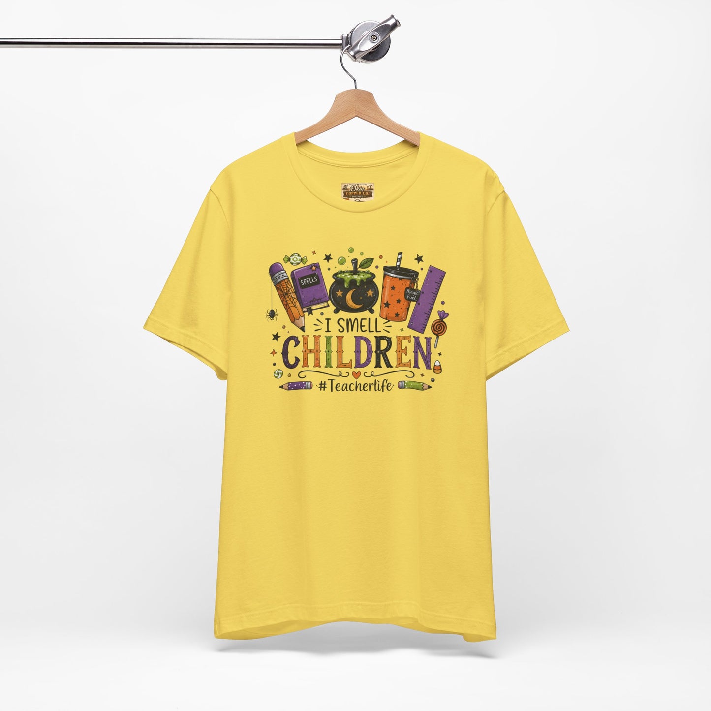 I Smell Children Halloween Teacher T-Shirt