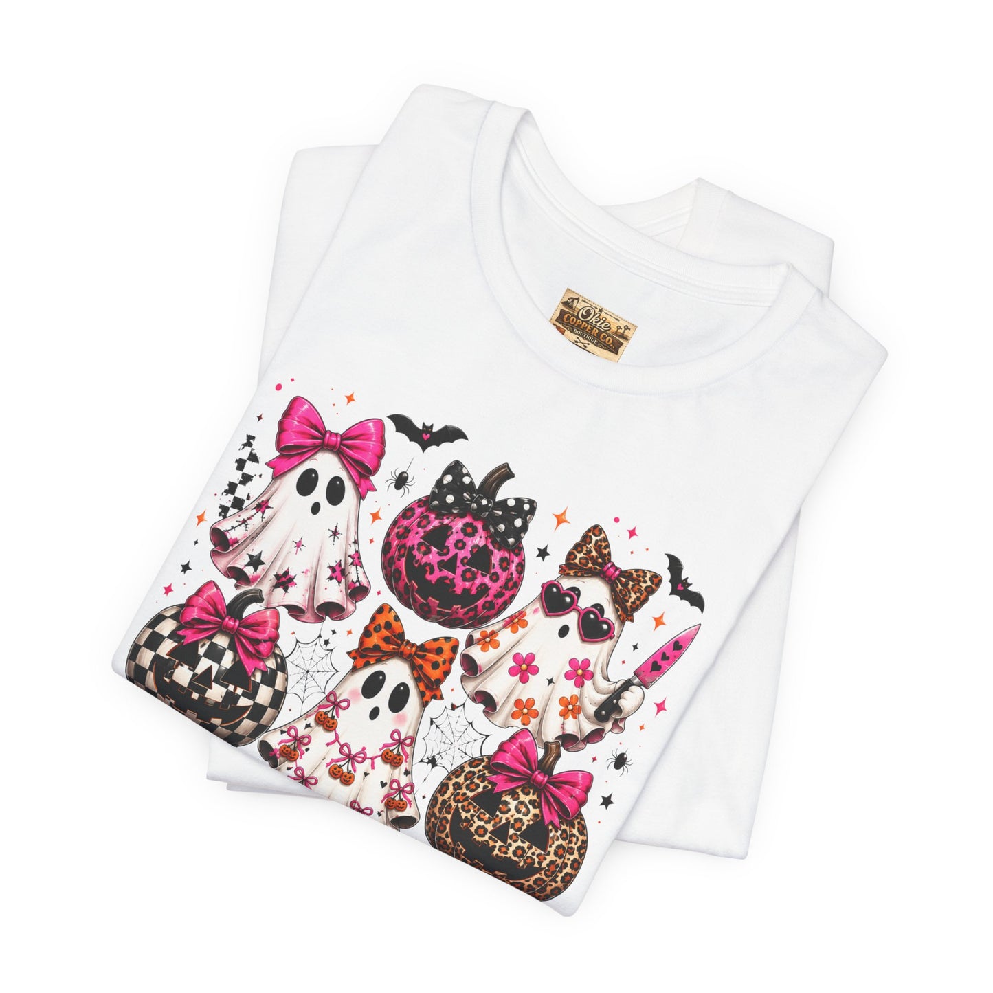 Halloween Kitty Pumpkins Tee