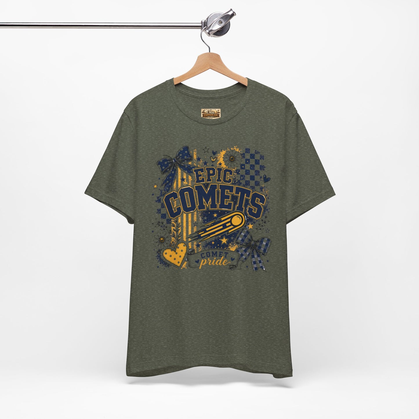 Epic Comets Graphic Tee — Comet Pride School Spirit T‑Shirt