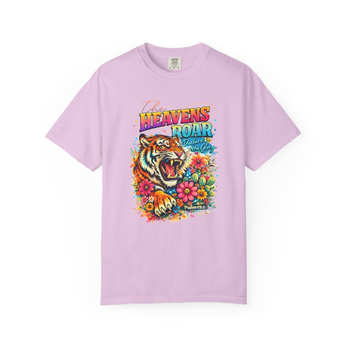 Heaven's Roar Tiger Graphic T-Shirt