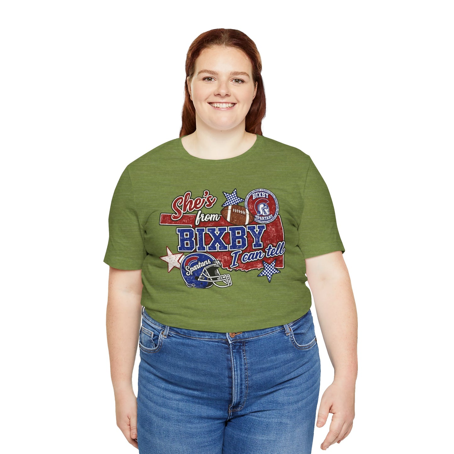 Bixby Football Tee — "She’s from Bixby I can tell" Vintage Team Shirt