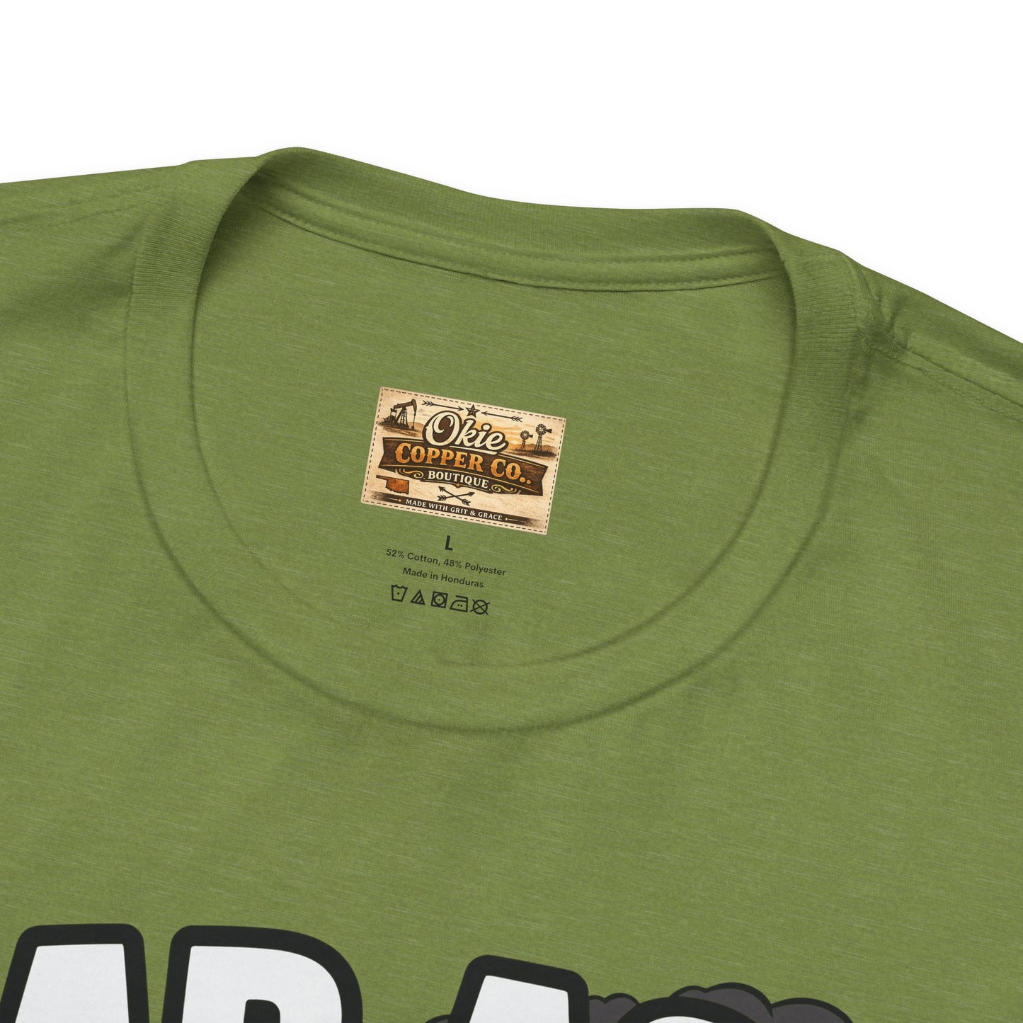 Bad Ass Mother Trucker Tee — Graphic Semi Truck Flames Shirt