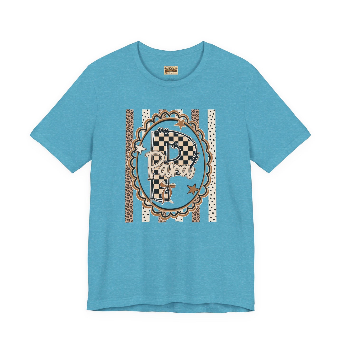 Retro Checkerboard Graphic Tee — Father’s Day Vintage Plaid Dad Shirt