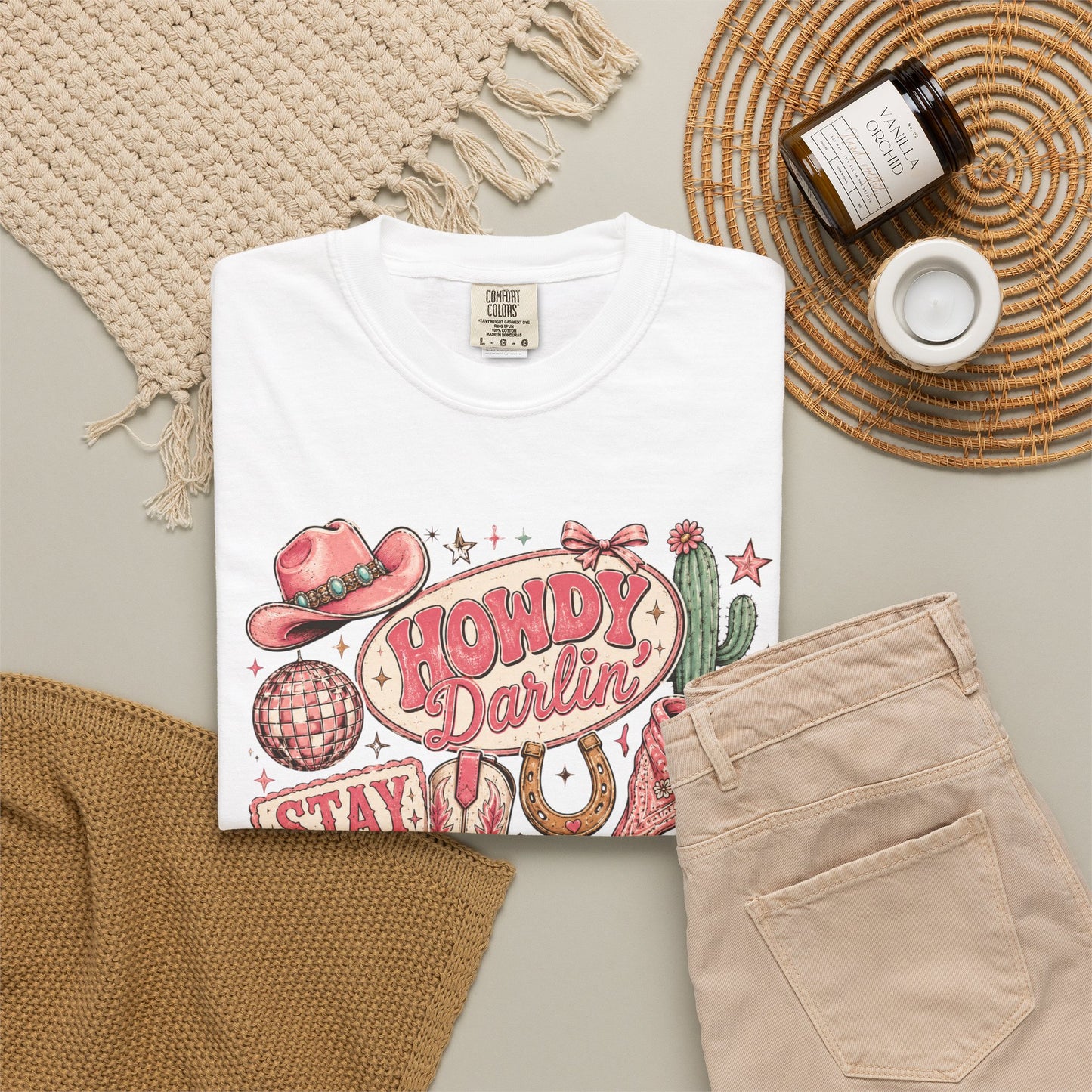 Howdy Darlin' Western Graphic T-Shirt