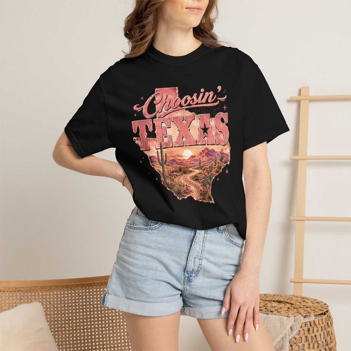 Chasin' Texas T-Shirt — Vintage Desert State Graphic Tee