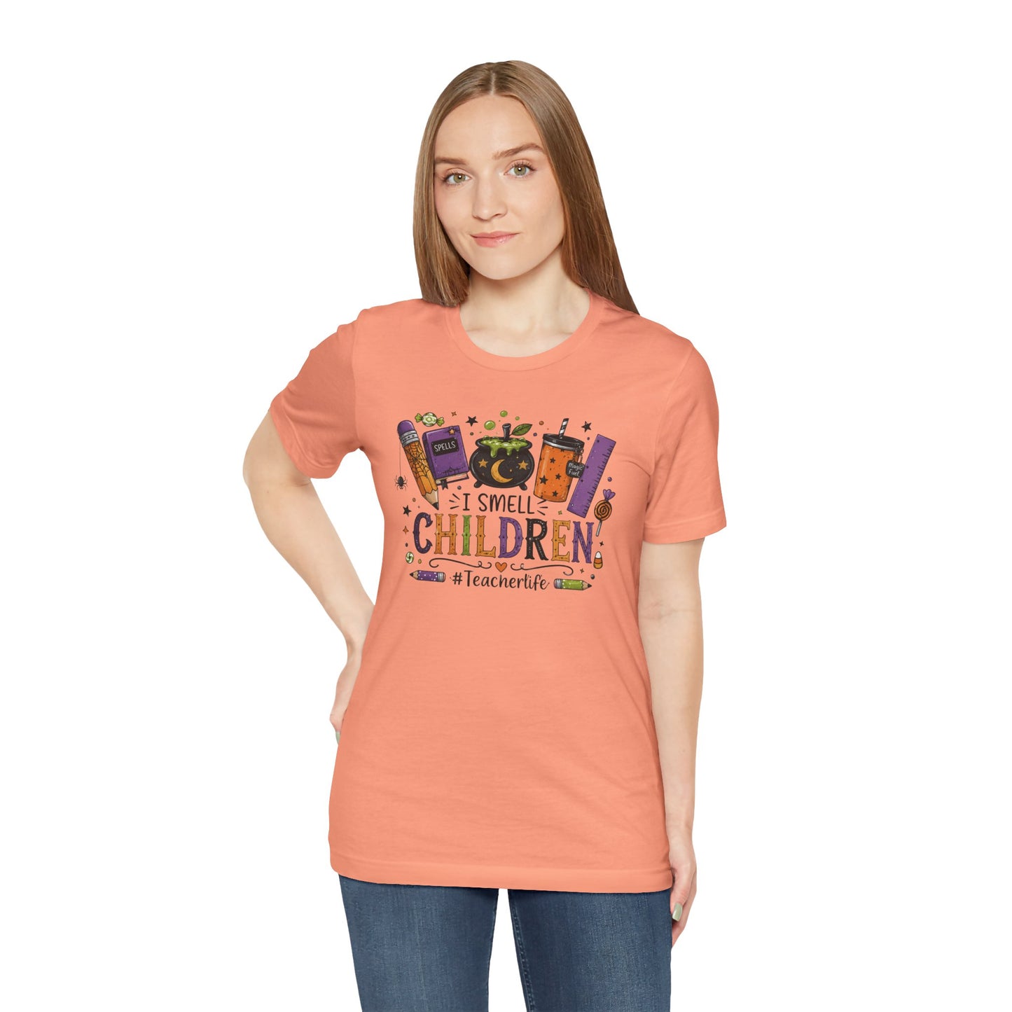 I Smell Children Halloween Teacher T-Shirt