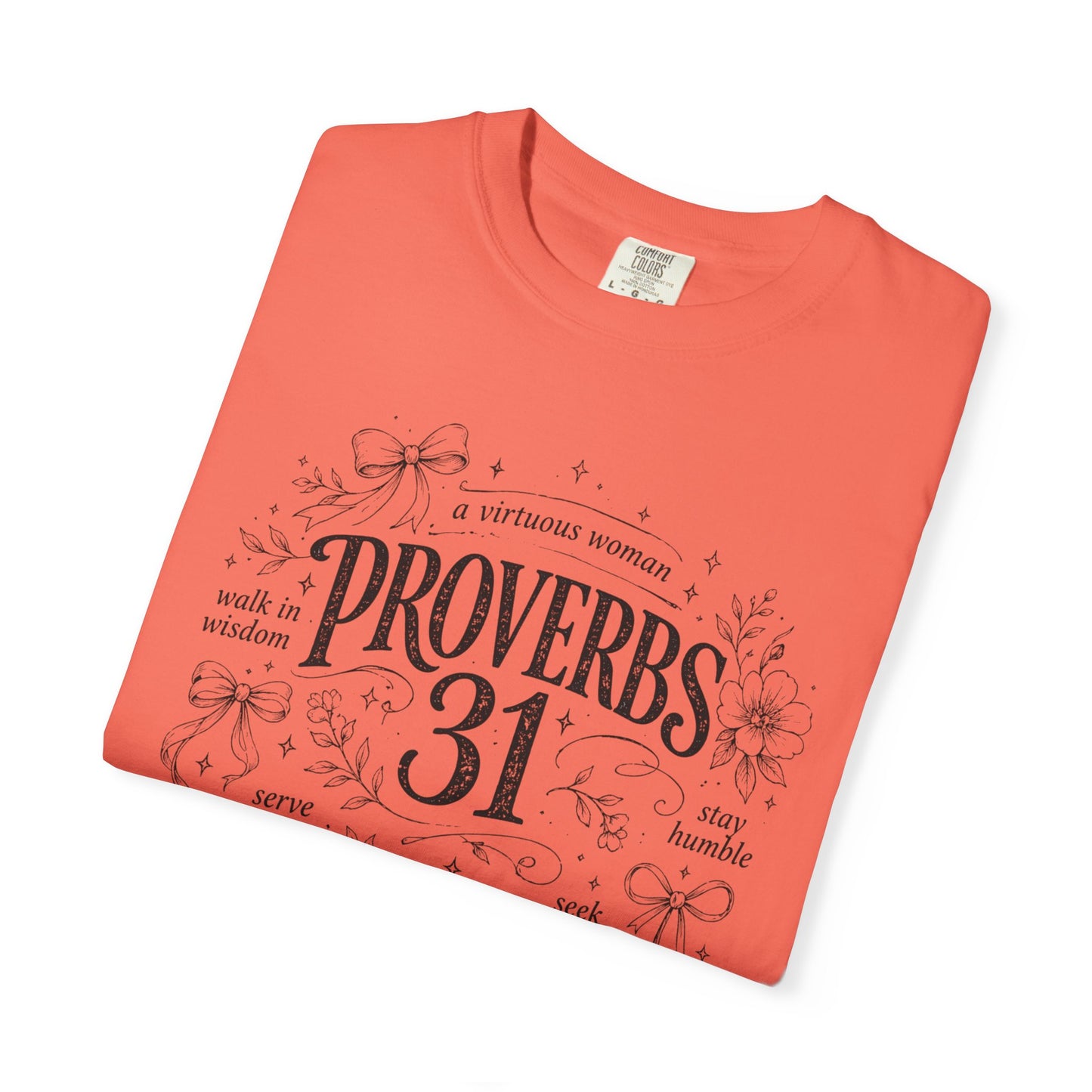 Proverbs 31 Inspirational T-Shirt — Faith-Based Scripture Graphic Tee