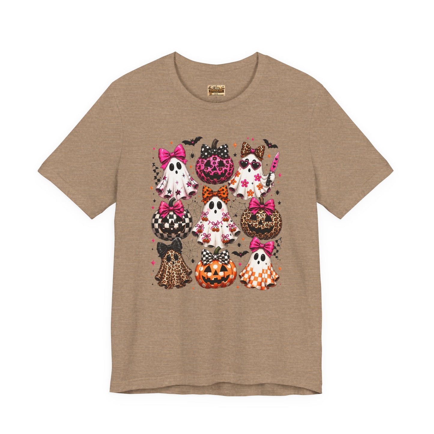 Halloween Kitty Pumpkins Tee