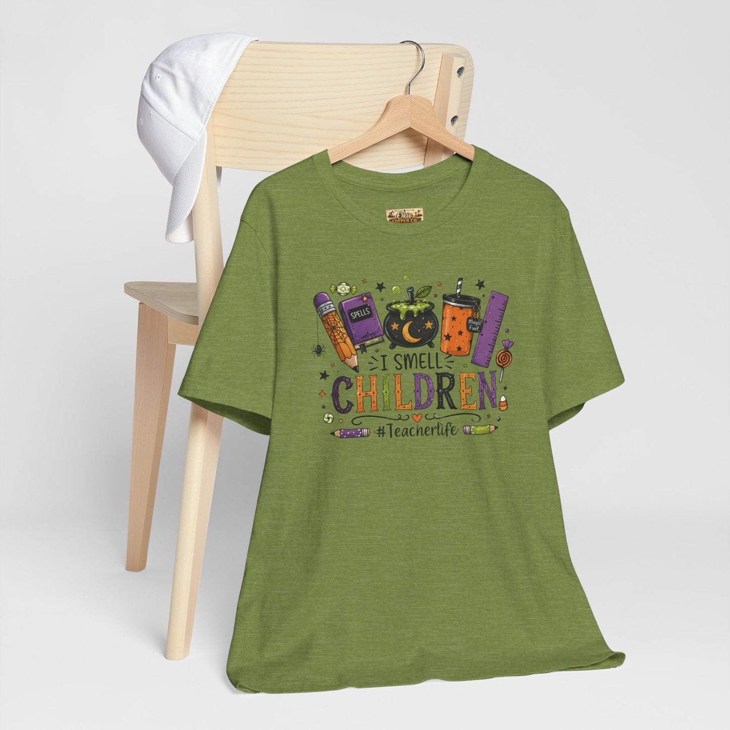I Smell Children Halloween Teacher T-Shirt