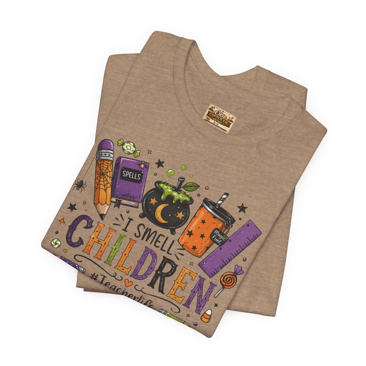 I Smell Children Halloween Teacher T-Shirt