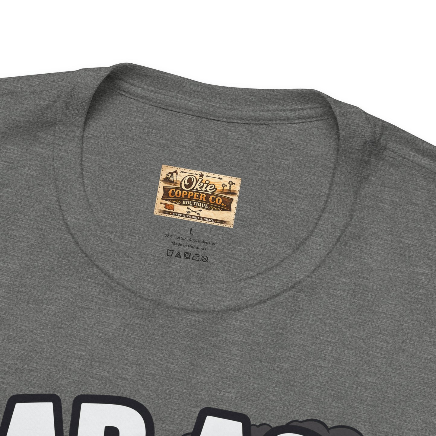 Bad Ass Mother Trucker Tee — Graphic Semi Truck Flames Shirt