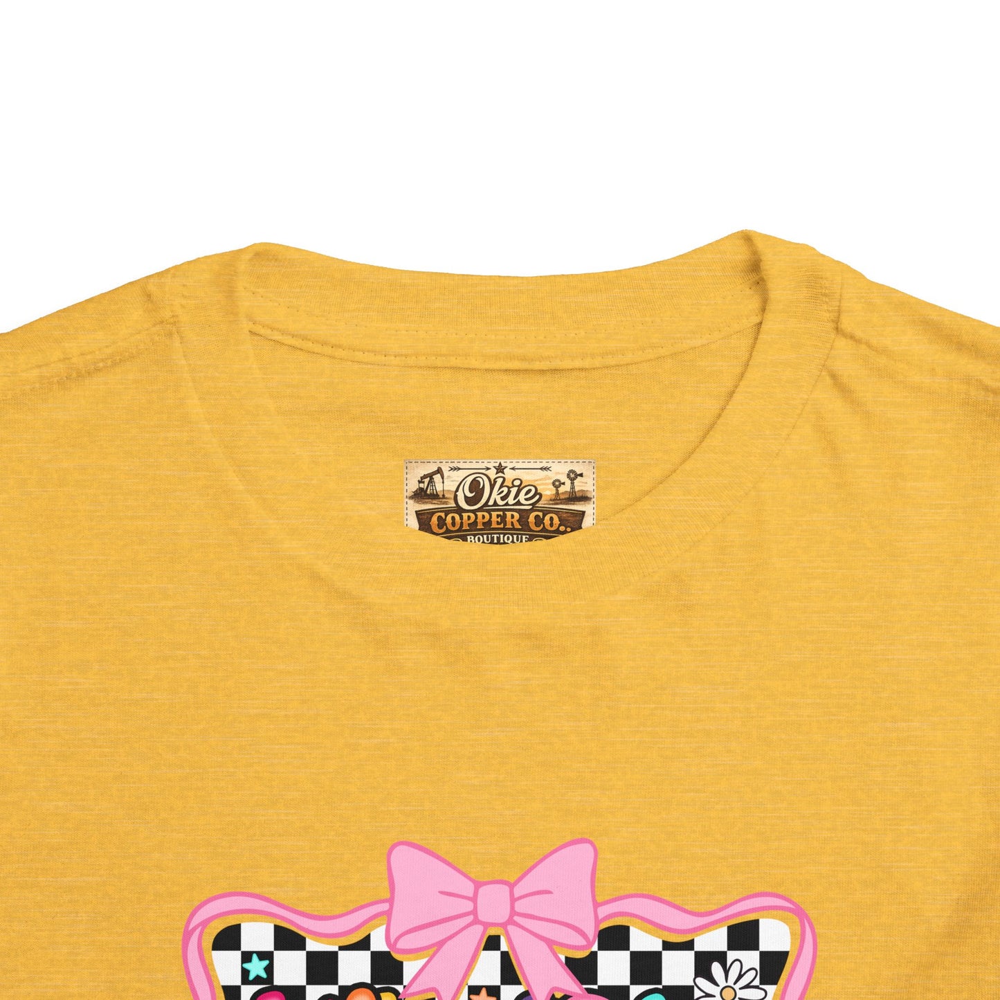 Kindergarten Toddler Tee — Colorful 'kinder' Back to School Shirt