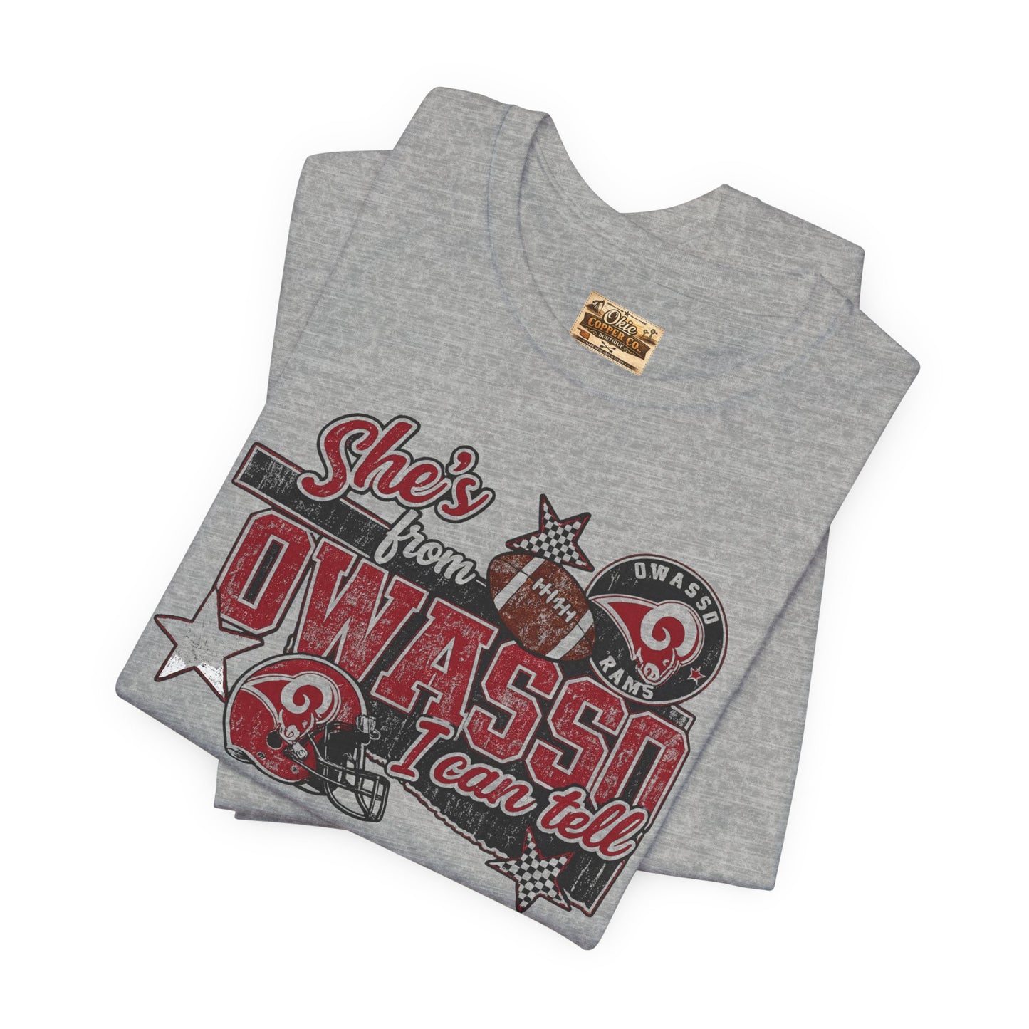 Owasso Pride T-Shirt – "She's from Owasso I can tell" Graphic Tee