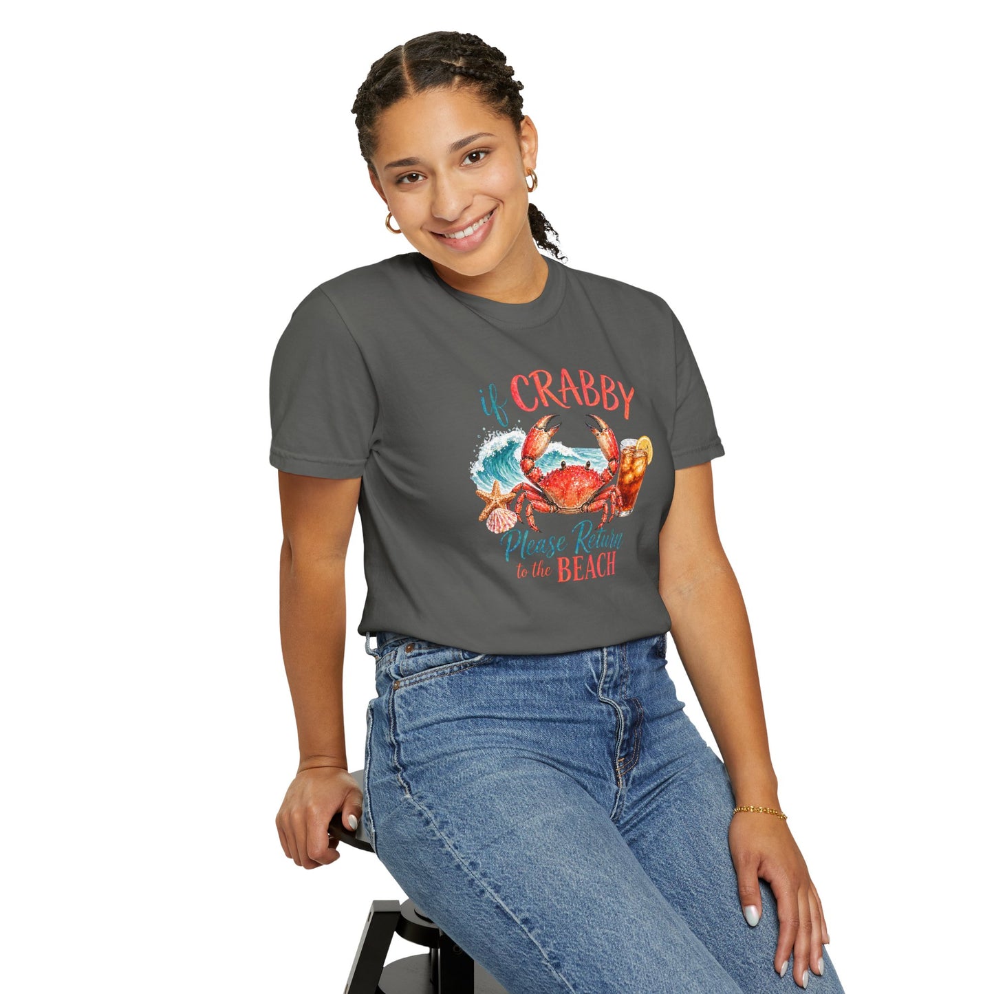 If Crabby Please Return to the Beach T-Shirt
