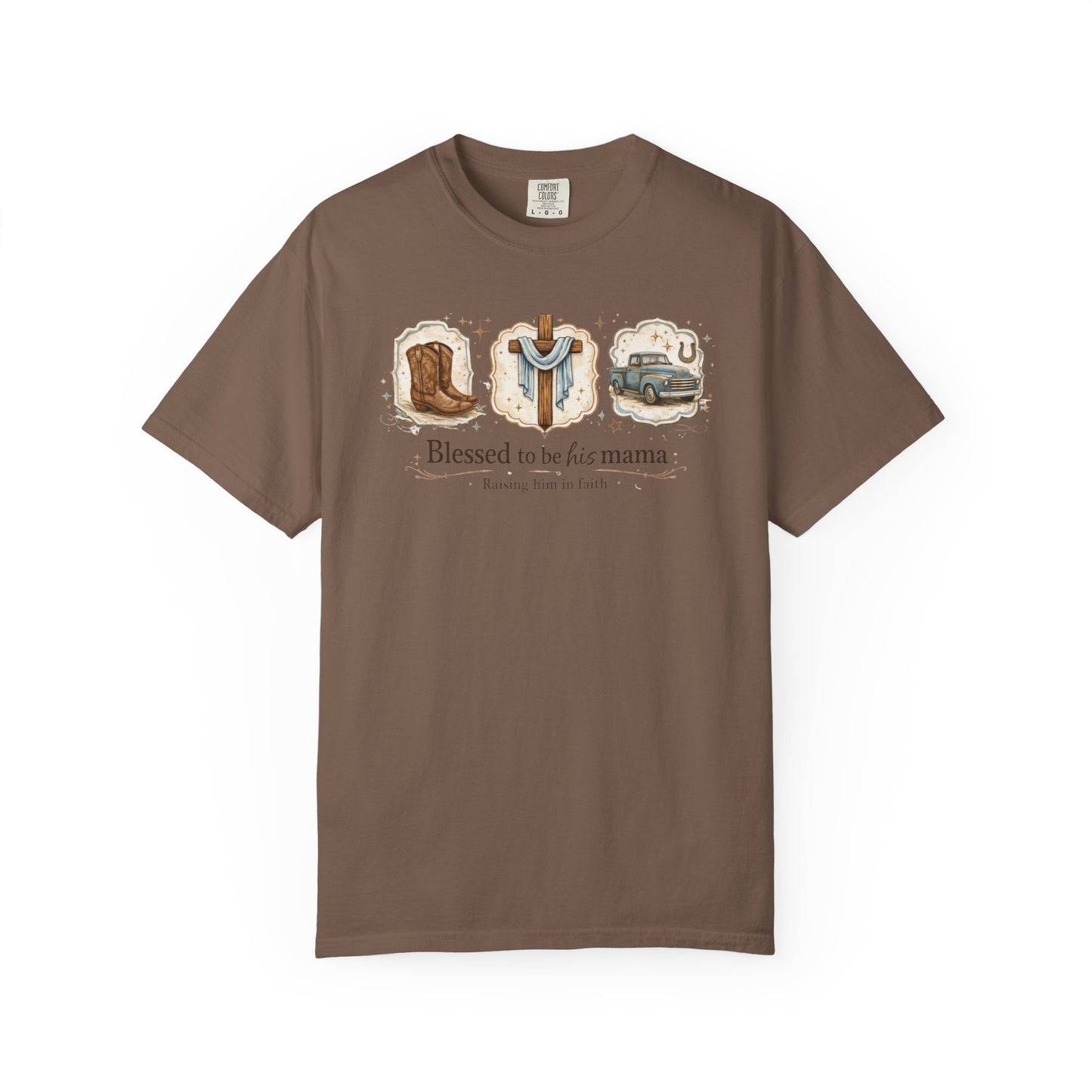 Blessed to Be His Mama T-Shirt — Christian Mama Faith Tee