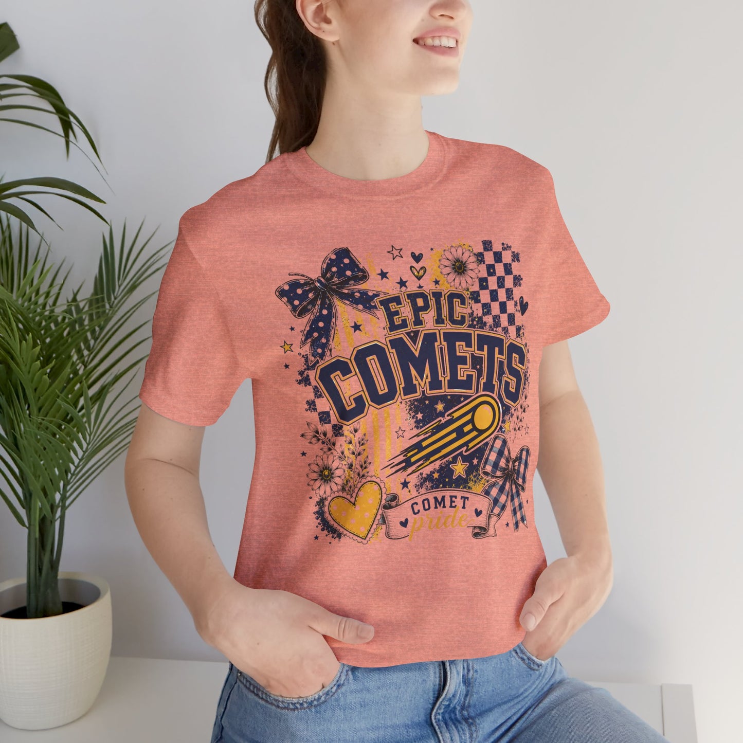 Epic Comets Graphic Tee — Comet Pride School Spirit T‑Shirt