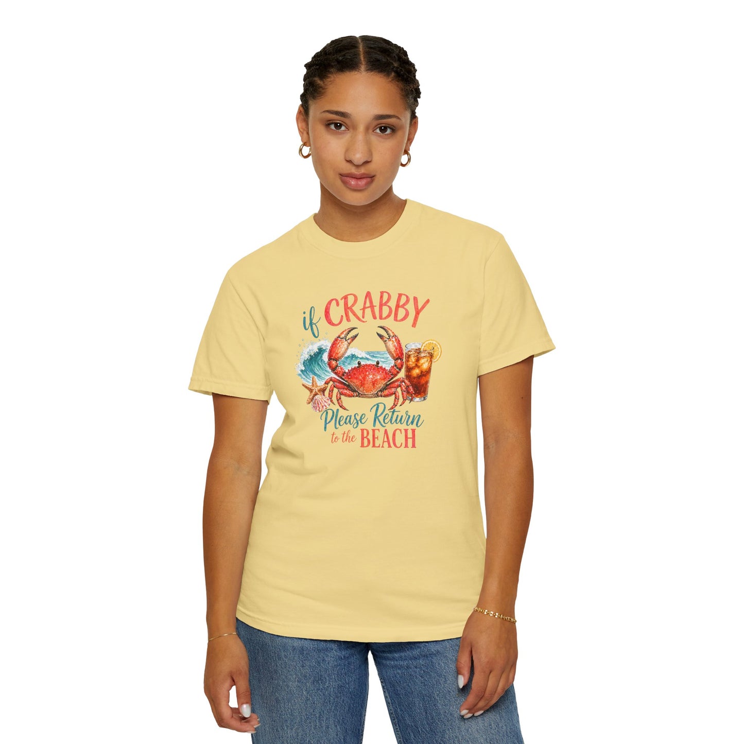 If Crabby Please Return to the Beach T-Shirt