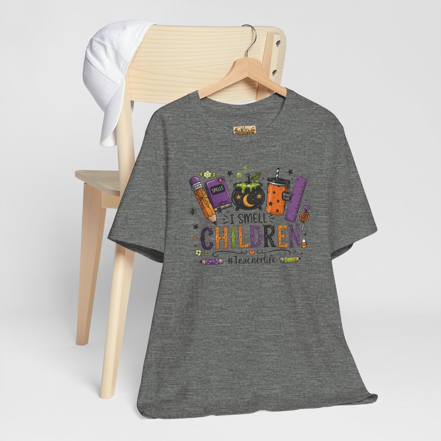 I Smell Children Halloween Teacher T-Shirt