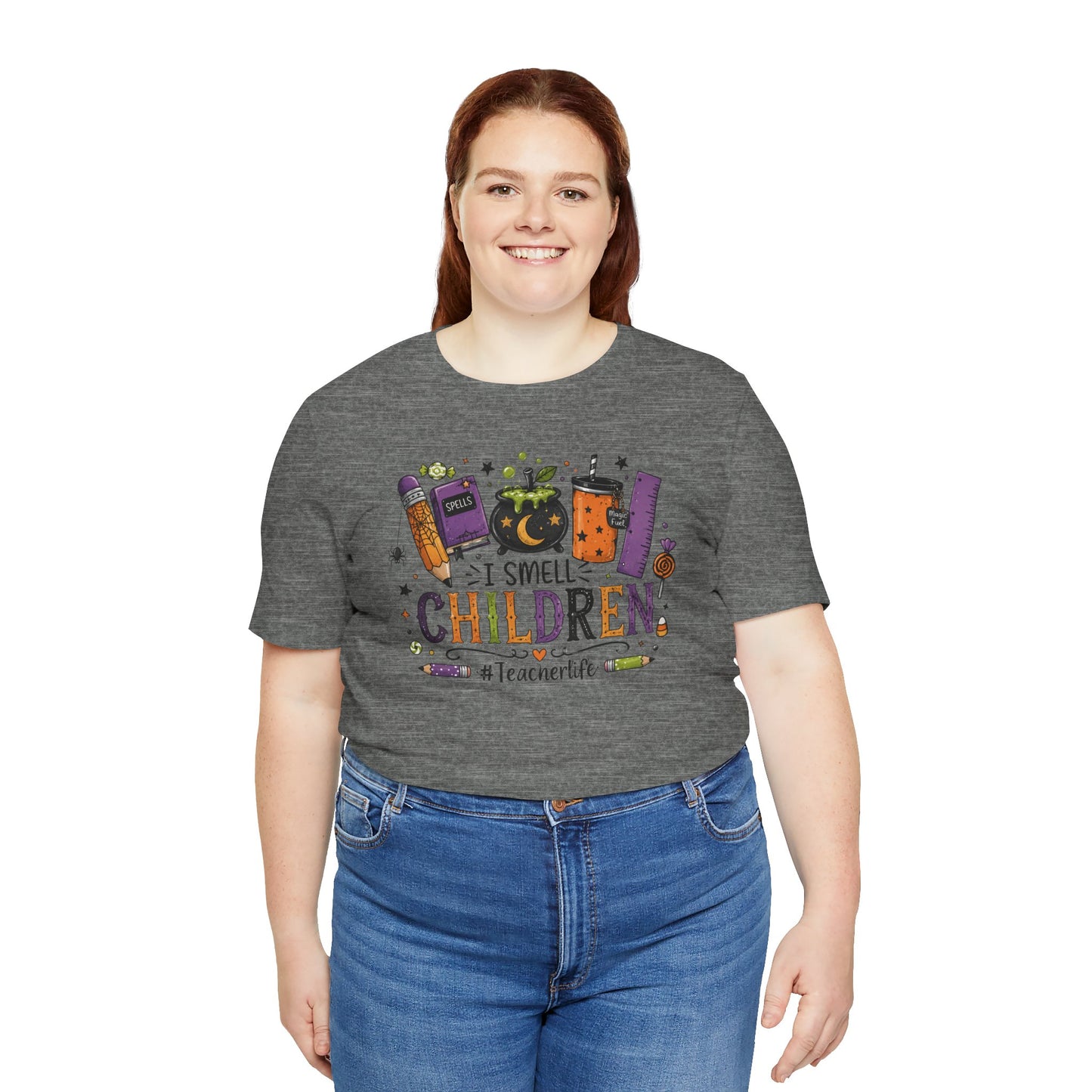 I Smell Children Halloween Teacher T-Shirt