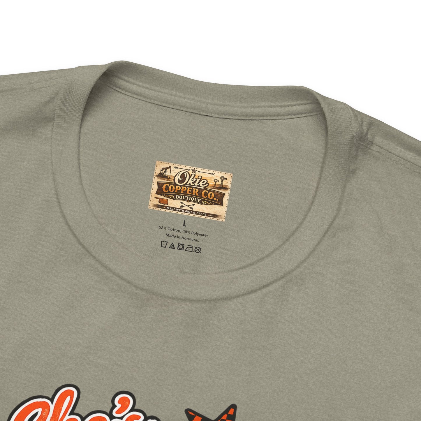 Afton Football Town Retro Graphic Tee — "Shes from Afton I can too"