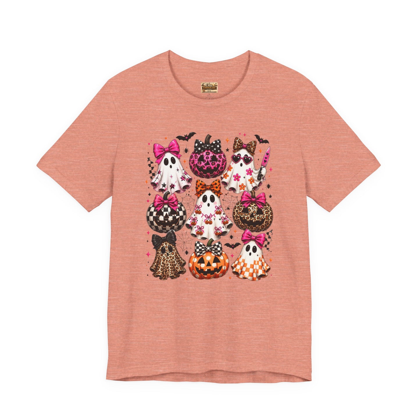 Halloween Kitty Pumpkins Tee