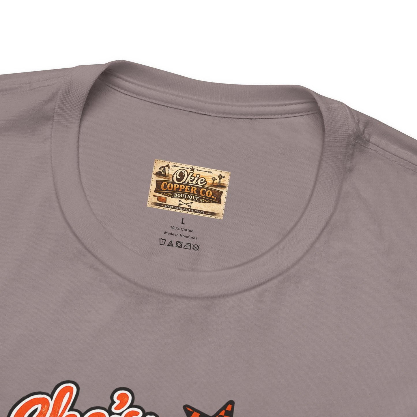 Afton Football Town Retro Graphic Tee — "Shes from Afton I can too"