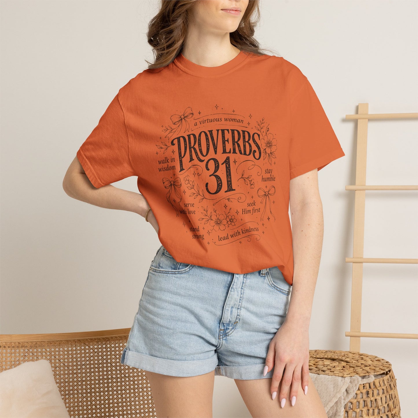 Proverbs 31 Inspirational T-Shirt — Faith-Based Scripture Graphic Tee