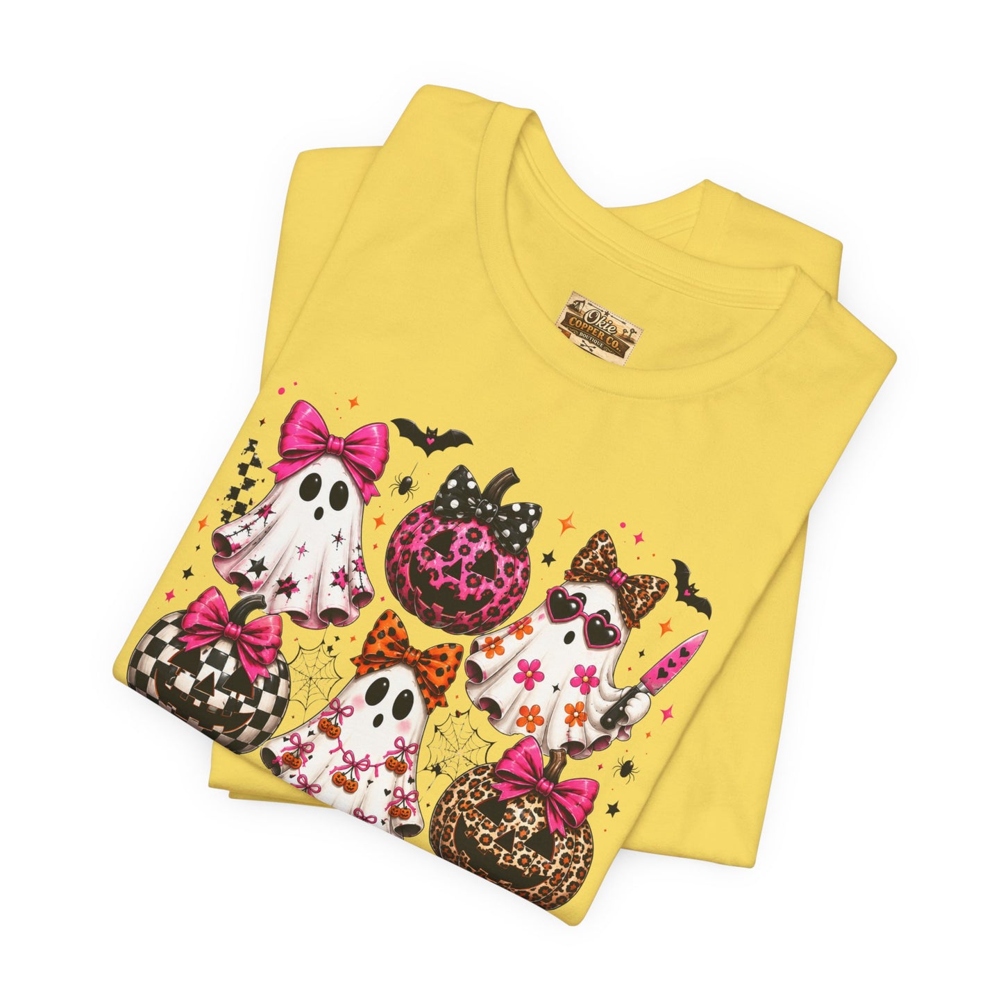 Halloween Kitty Pumpkins Tee