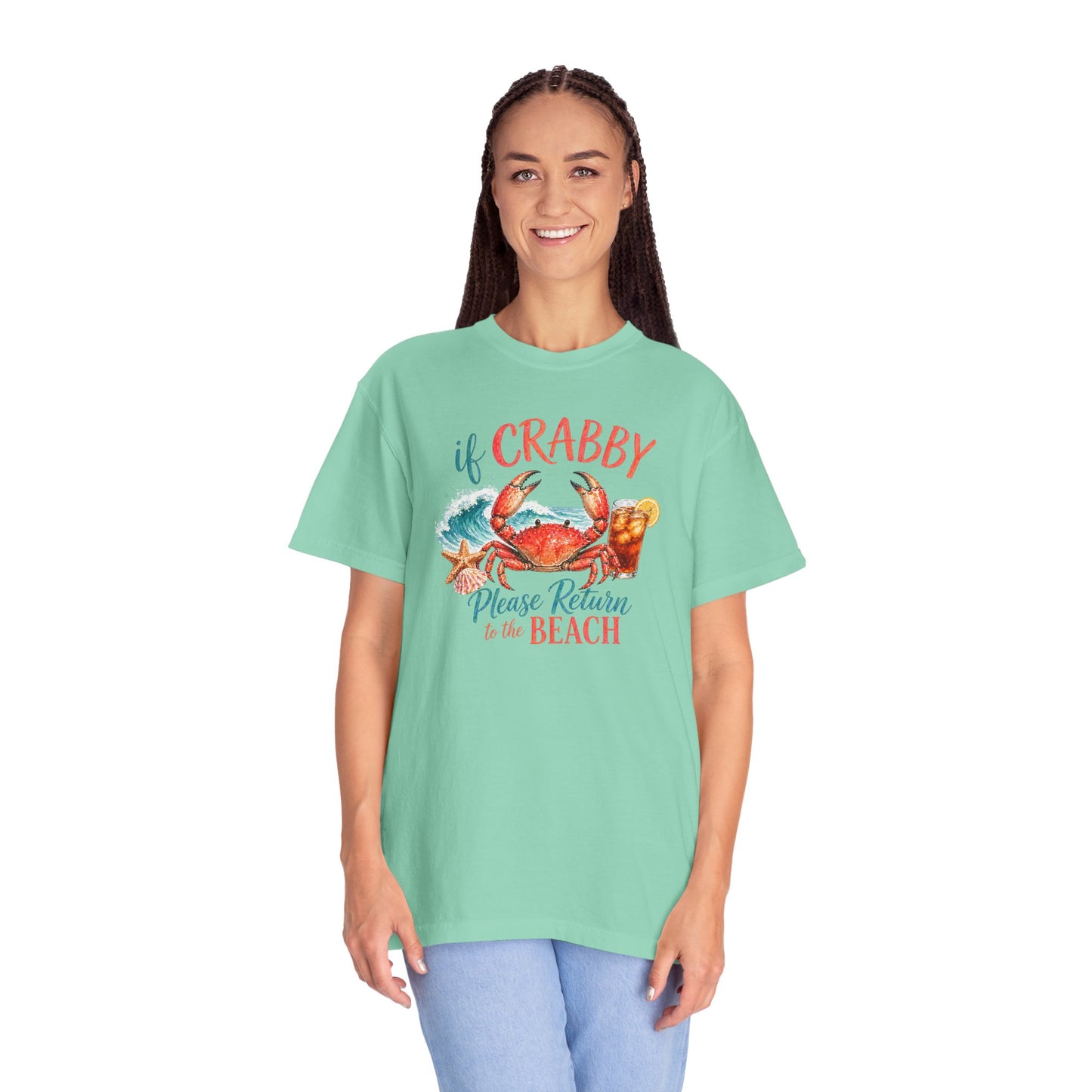 If Crabby Please Return to the Beach T-Shirt