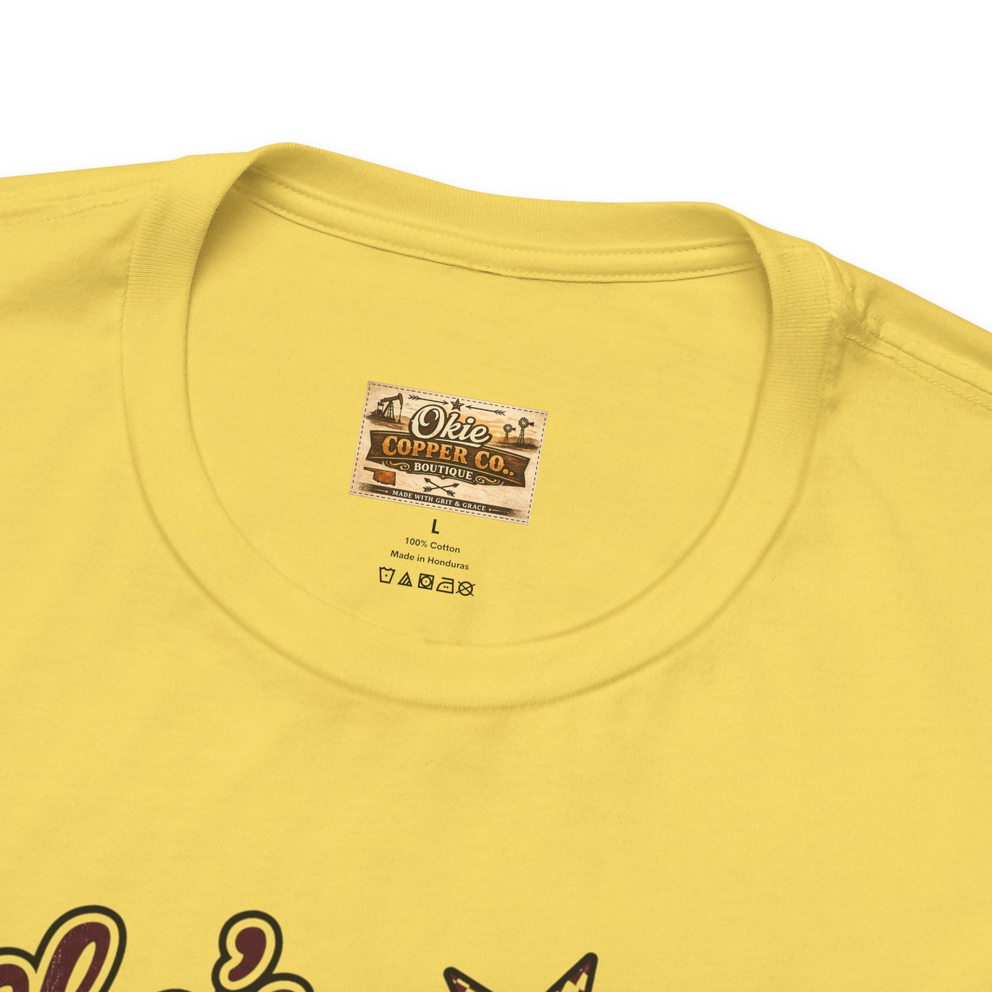 She's from Jenks Tee — Vintage High School Football Graphic T-Shirt
