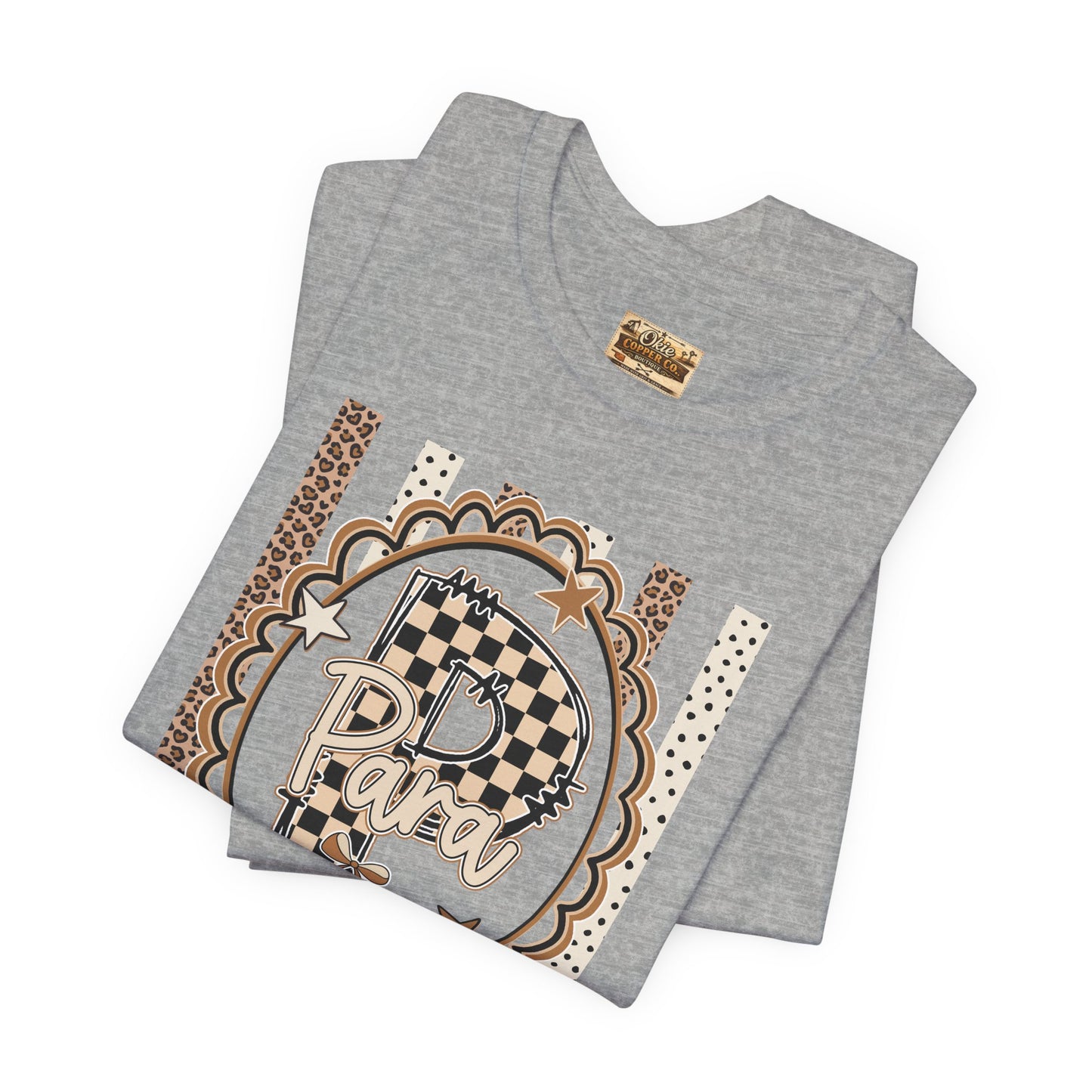 Retro Checkerboard Graphic Tee — Father’s Day Vintage Plaid Dad Shirt