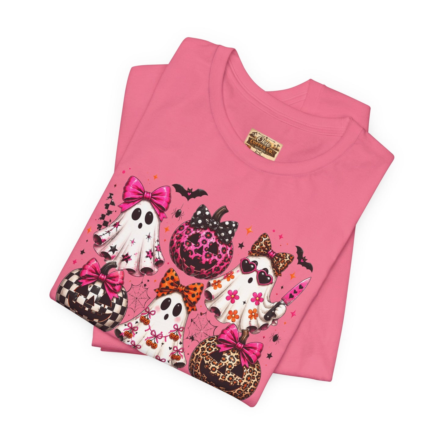 Halloween Kitty Pumpkins Tee