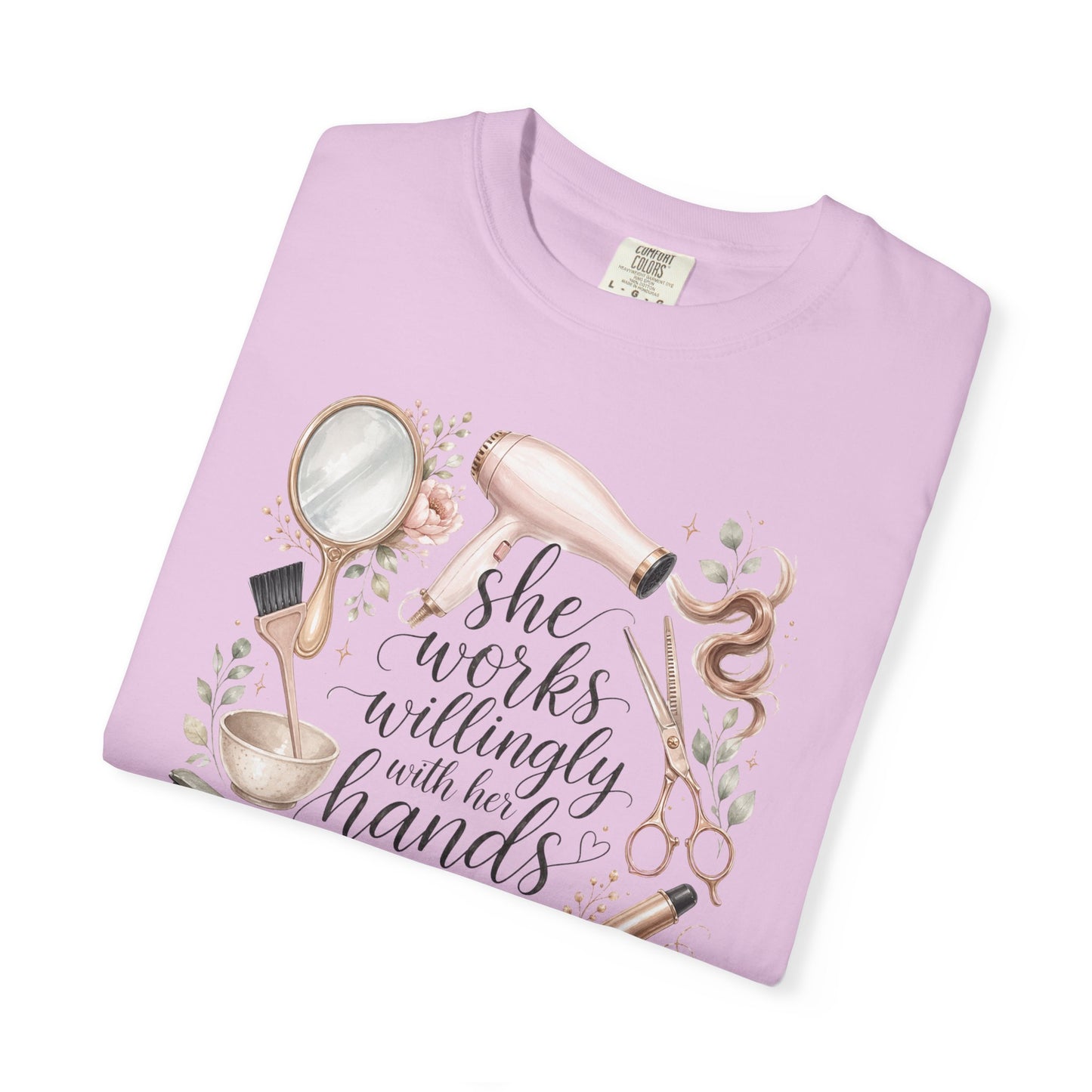She Works Willingly with Her Hands – Women’s Baking T-Shirt