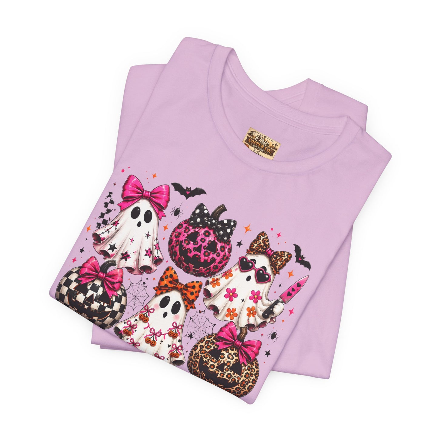 Halloween Kitty Pumpkins Tee