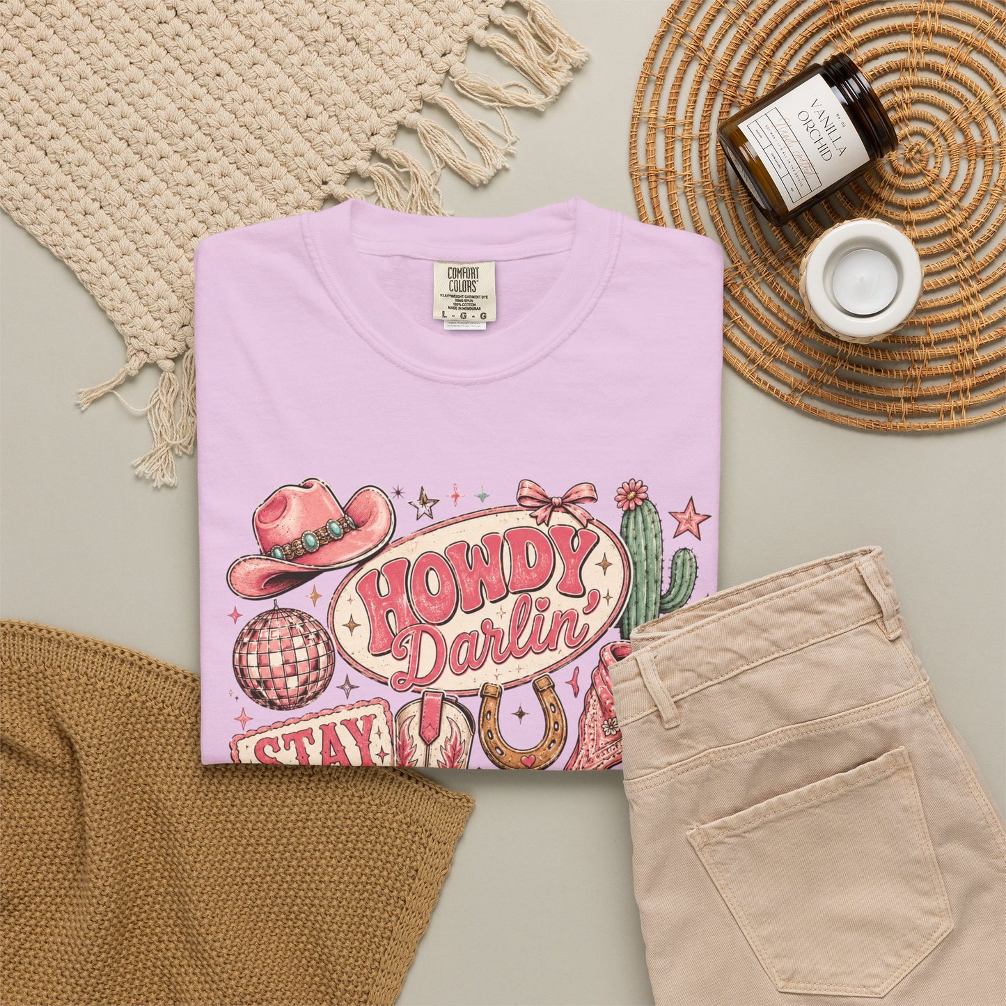 Howdy Darlin' Western Graphic T-Shirt