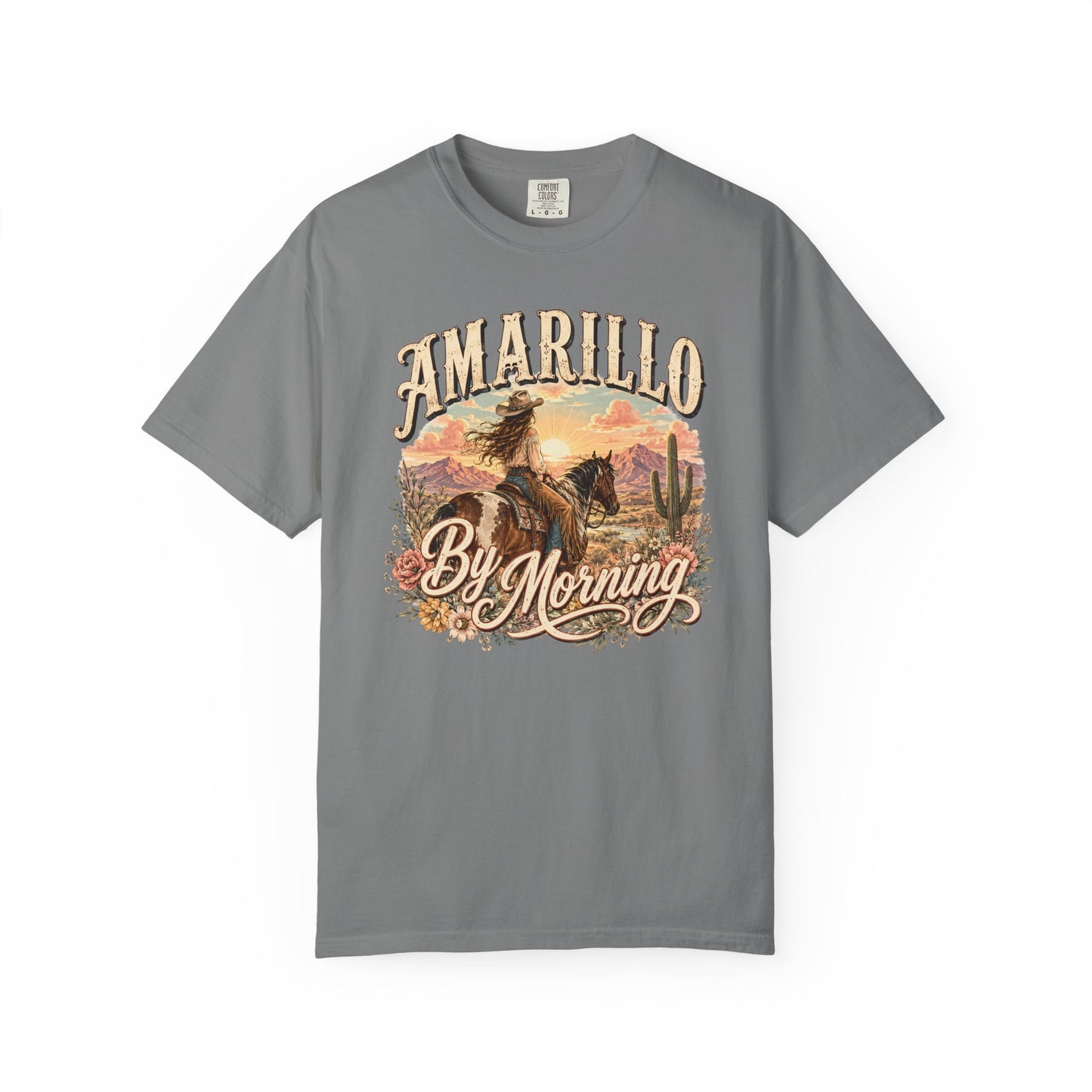 Amarillo By Morning Cowboy T-Shirt — Western Rodeo Graphic Tee