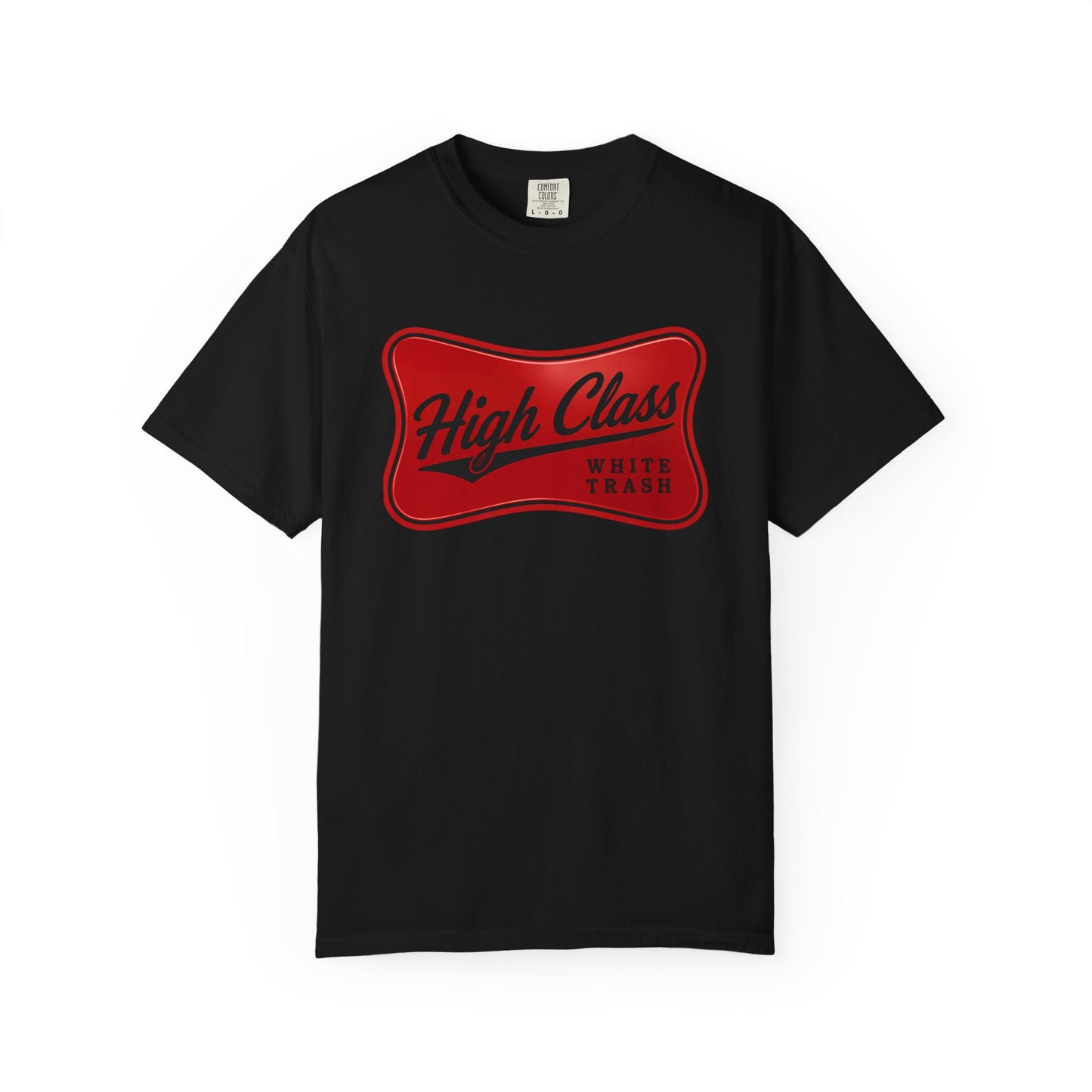 T-Shirt — "High Class White Trash" Retro Logo