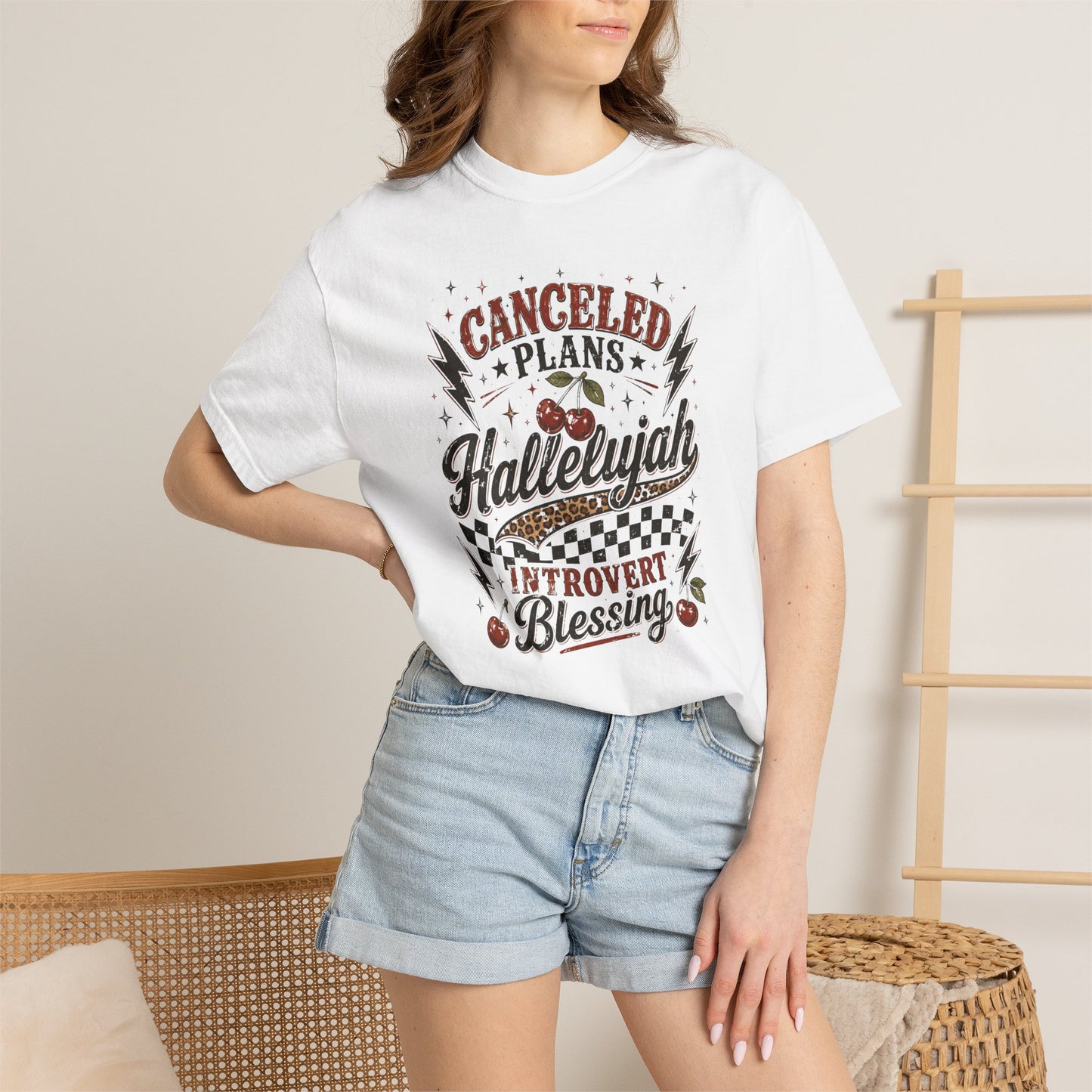 Canceled Plans Hallelujah Introvert Blessing T-Shirt