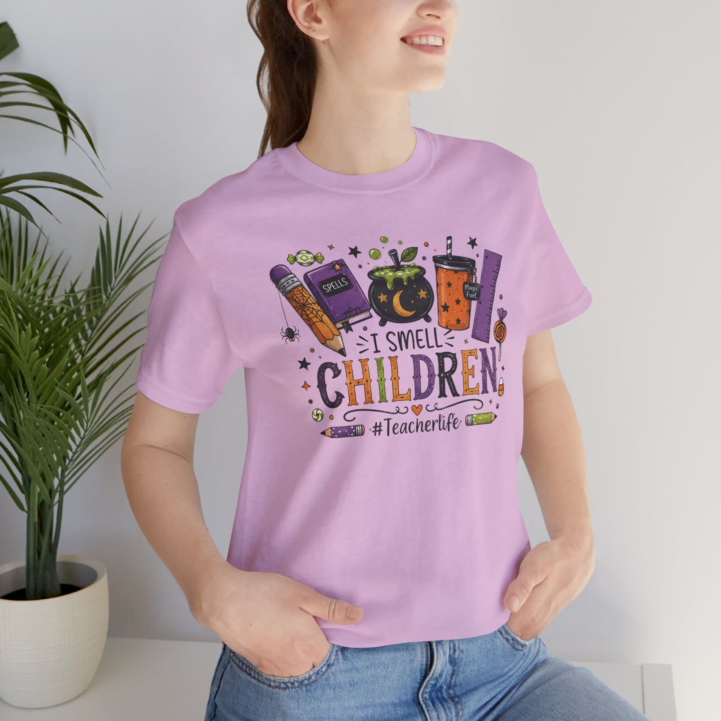 I Smell Children Halloween Teacher T-Shirt