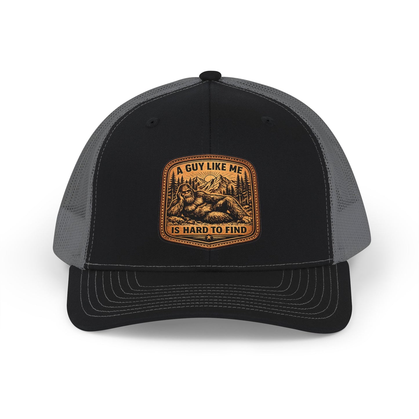 Trucker Cap - "A Guy Like Me Is Hard To Find" Vintage Patch Snapback